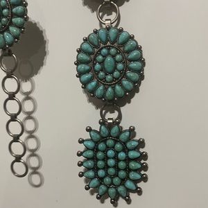 Turquoise concho belt